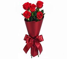 Букет 5 Красных роз Эдлесс Лав в Иваньково 