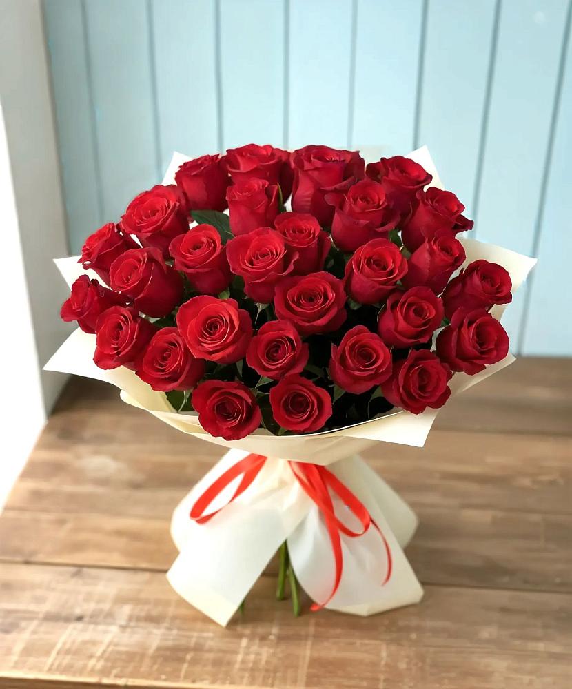 Букет 29 Красных роз в Иваньково 