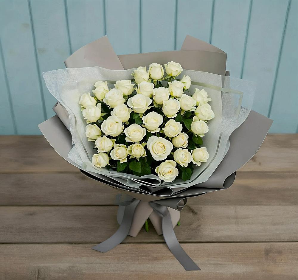Букет Белоснежная нежность в Иваньково 