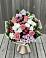 Букет цветов из: Альстромерии, Гвоздики, Розы и Хризантемы в Иваньково 