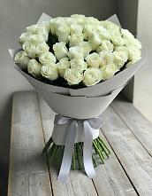 Букет 35 Белых роз в Иваньково 