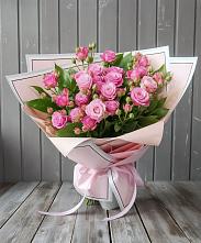 Букет Розовый кустик #REPLACE_PRED# Иваньково 