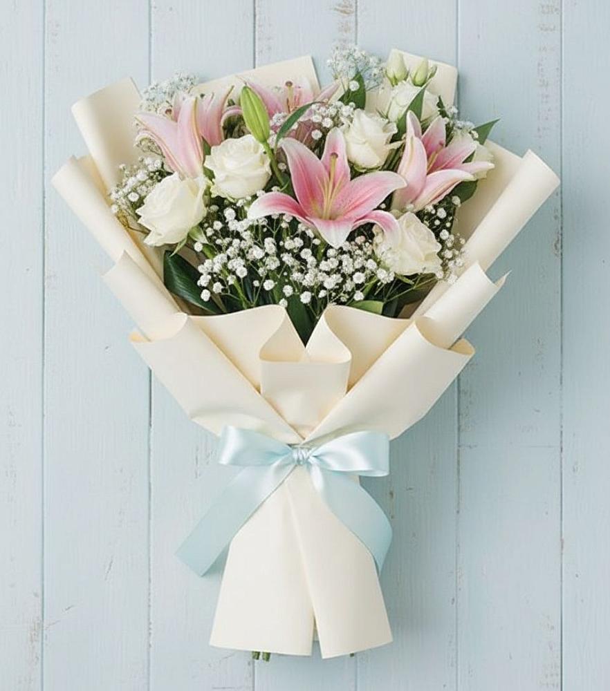 Букет цветов из: Лилии в Иваньково 