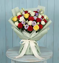 Букет цветов из:  Розы в Иваньково 