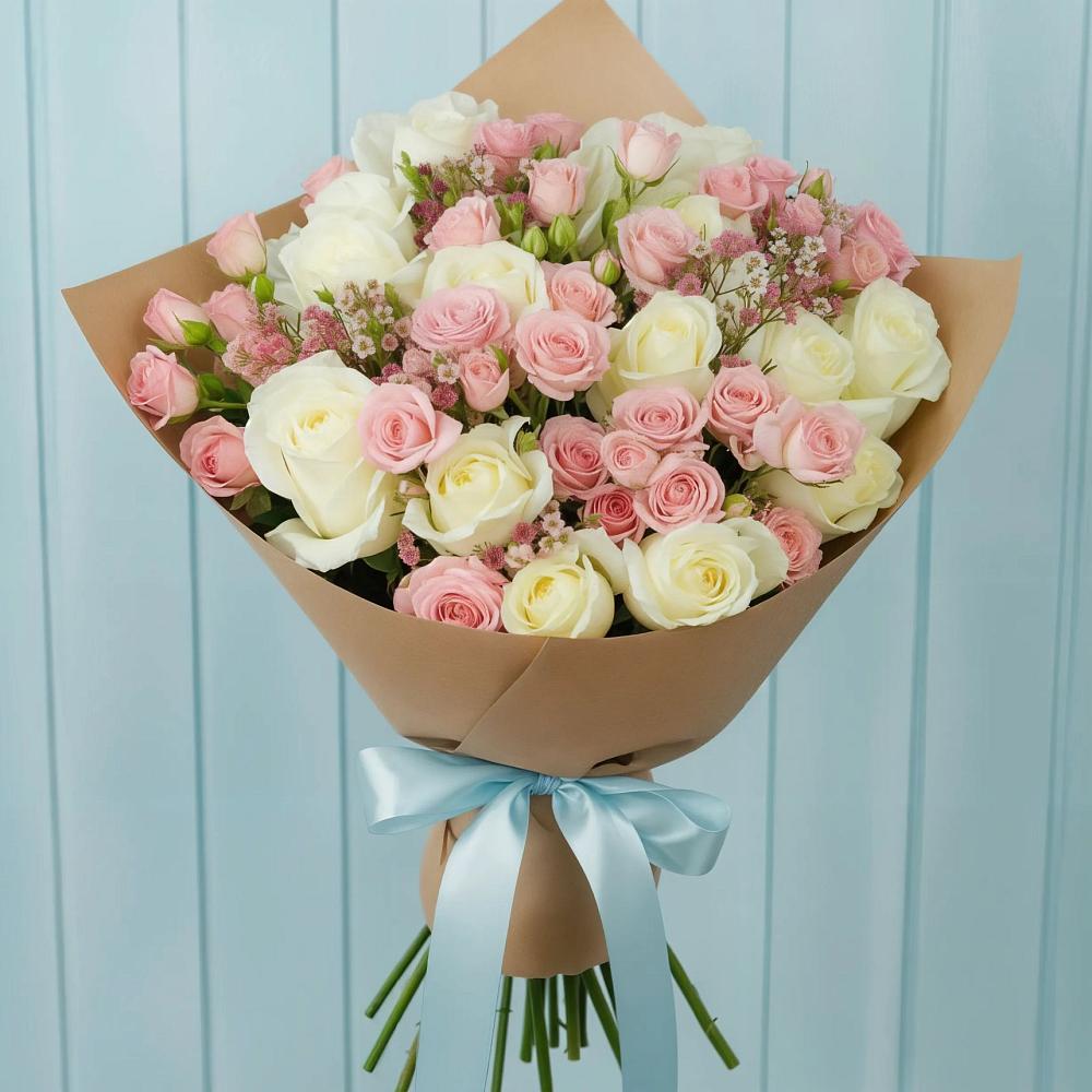 Букет цветов из: Розы в Иваньково 