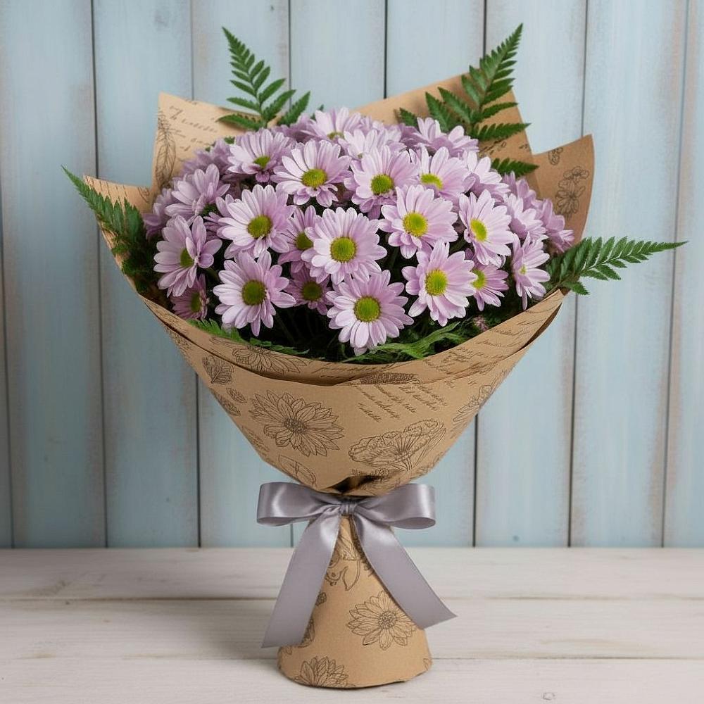 Букет цветов из: Хризантемы в Иваньково 