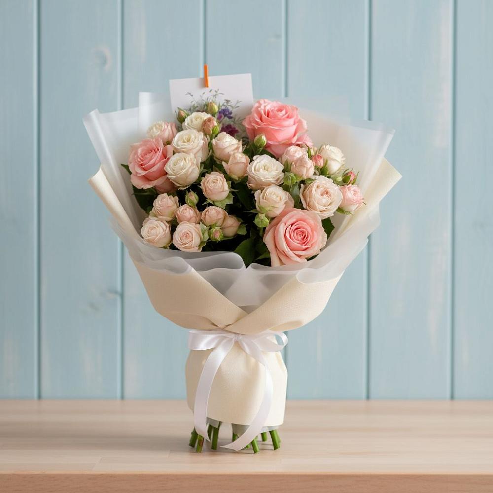 Букет цветов из: Розы в Иваньково 