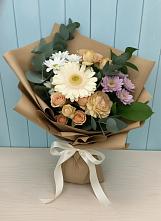 Букет цветов из:  Герберы и Хризантемы в Иваньково 