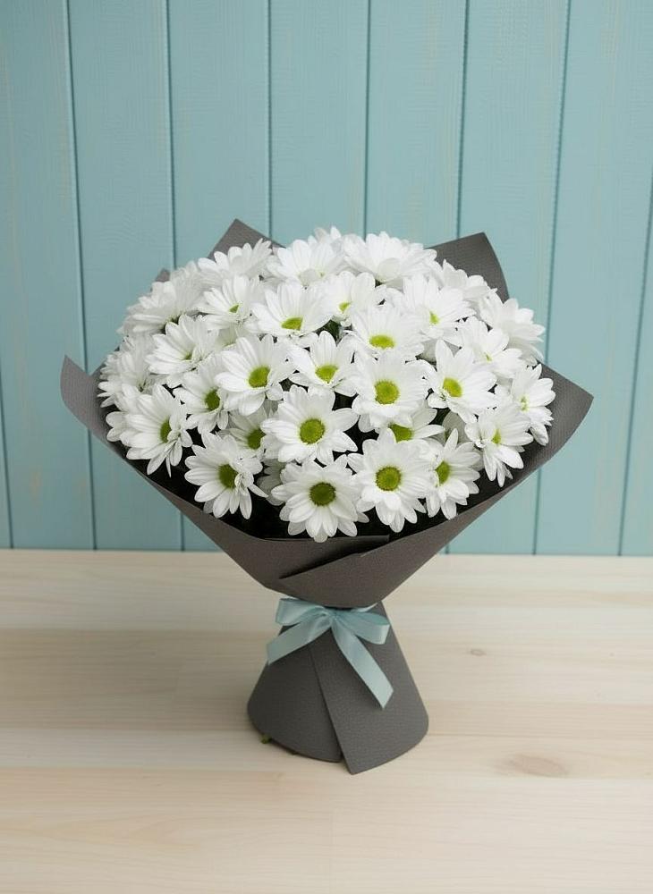 Букет цветов из: Хризантемы в Иваньково 