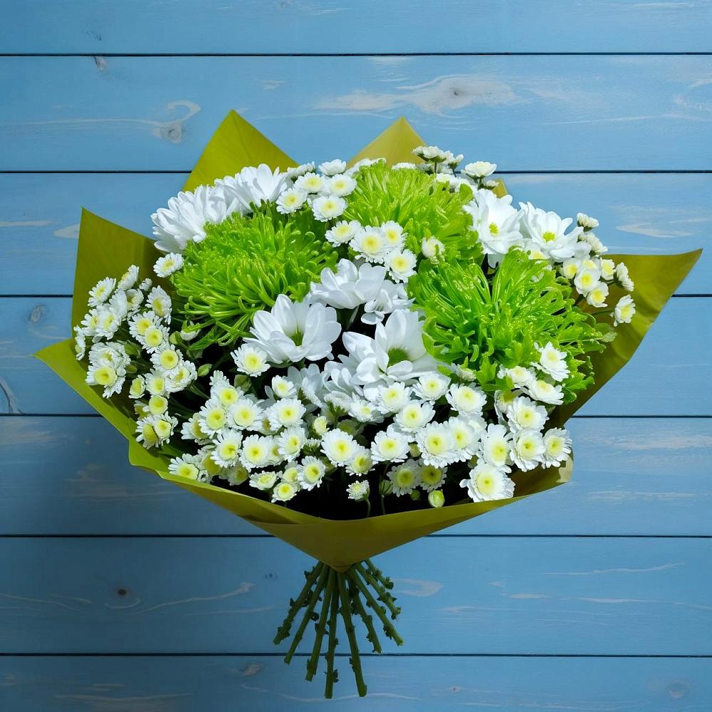 Букет цветов из: Хризантемы в Иваньково 