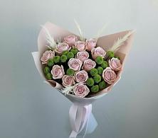 Букет цветов из:  Розы и Хризантемы в Иваньково 