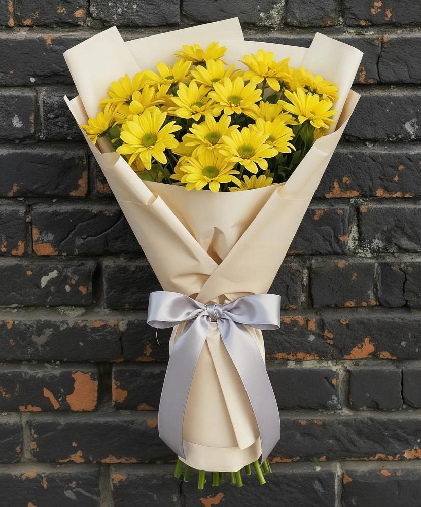 Букет цветов из: Хризантемы в Иваньково 