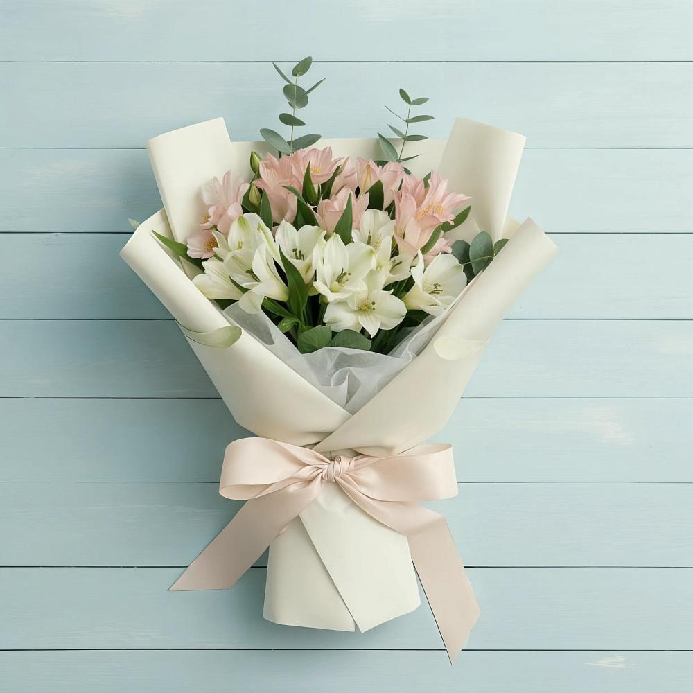 Букет цветов из: Альстромерии в Иваньково 