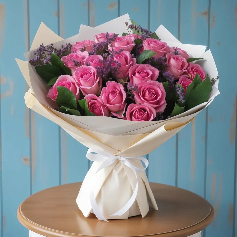 Букет цветов из: Розы в Иваньково 