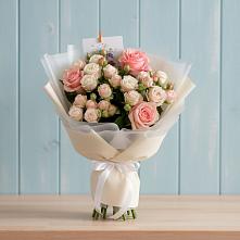 Букет цветов из:  Розы в Иваньково 
