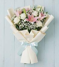 Букет цветов из:  Лилии в Иваньково 